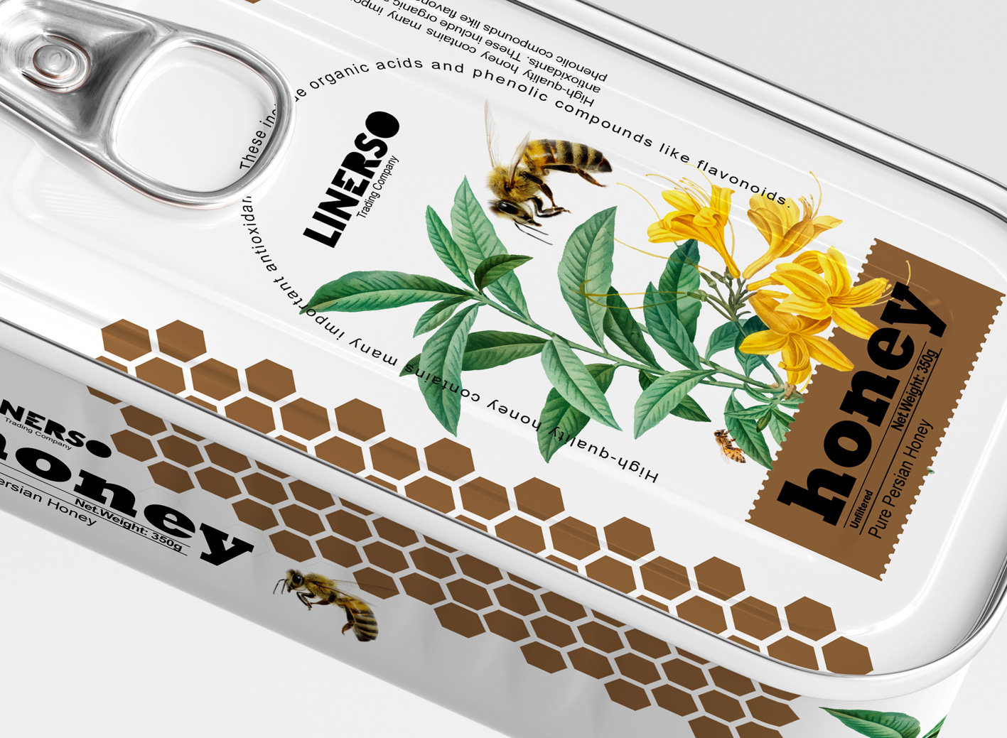 國際包裝設計欣賞｜LINERSO HONEY蜂蜜包裝設計