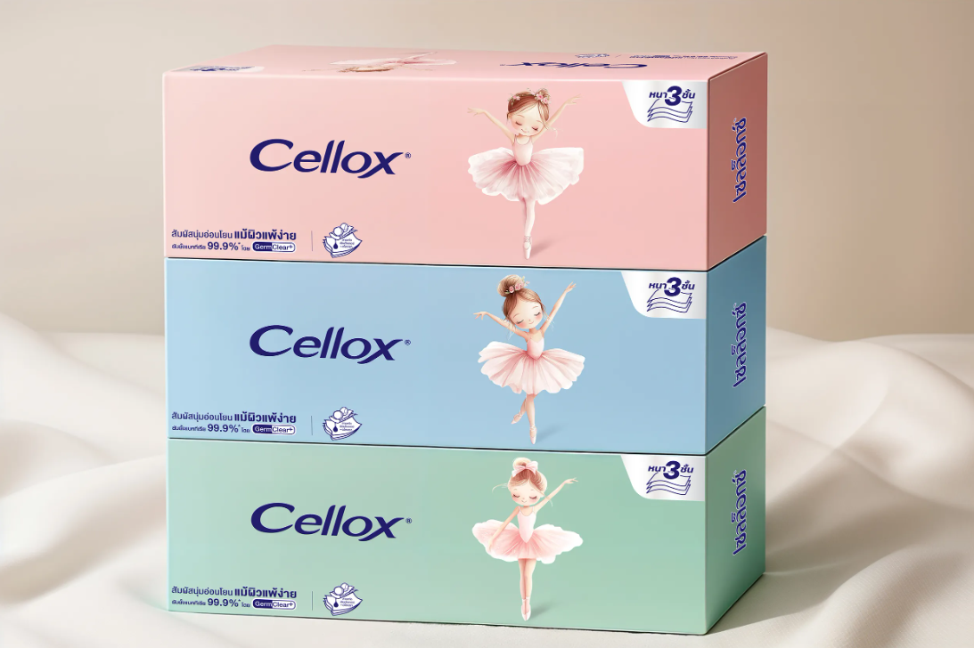cellox紙巾包裝設計欣賞